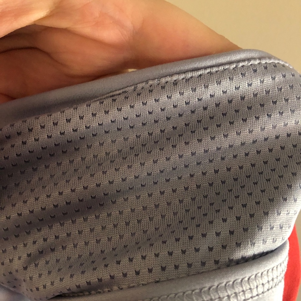 Reebok Red and Purple Racerback Speedwick Sports Bra - Picture 5 of 9